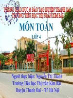 bài giảng dấu hiệu chia hết cho 2