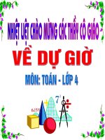 bài giảng chia cho số có hai chữ số