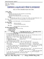 giáo án tin học lớp 9 cả năm