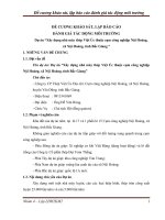 lập đề cương ĐTM xây dựng nhà máy thép việt úc thuộc cụm công nghiệp nội hoàng  xã nội hoàng  tỉnh bắc giang