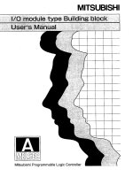 io module type building block user's manual