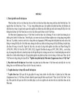 tóm tắt luận án nghiên cứu phân loại họ màn màn (capparaceae juss.) ở việt nam