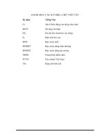 nghiên cứu và đề xuất phương án cấp nước cho huyện yên thủy tỉnh hòa bình sử dụng nước hồ