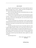 nghiên cứu dự báo xâm nhập mặn nước mặt tỉnh nam định