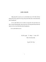 Dạy học một số yếu tố của tổ hợp và xác suất trong chương trình toán phổ thông