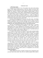 quản lý hoạt động học tập của sinh viên theo hệ thống tín chỉ ở trường đại học việt nam bản tóm tắt tiếng anh