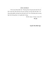 phương pháp tính giảm phát thải khí co2 đối với nhà máy thủy điện quy mô nhỏ áp dụng cho thủy điện suối sập 3