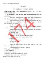 Bài giảng Mác  Lênin cô Nguyễn Thị Phương Linh Phần 1  Đại học Nông lâm TPHCM