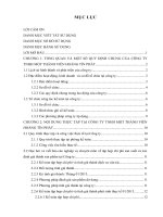 Kế toán tập hợp chi phí và tính giá thành dịch vụ vận tải Công ty TNHH Một Thành Viên Hoàng Tín Phát