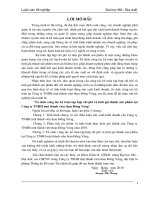 tổ chức công tác kếợp chi phí và tính giá thành sản phẩm tại công ty TNHH một thành viên than đồng vông