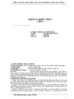 ĐỒ ÁN TỐT NGHIỆP KỸ SƯ XÂY DỰNG THIẾT KẾ CÔNG TRÌNH NHÀ Ở CÁN BỘ CÔNG NHÂN VIÊN CÁC BAN THUỘC TRUNG ƯƠNG ĐẢNG