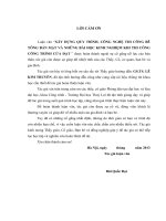 xây dựng quy trình công nghệ thi công bê tông bản mặt và những bài học kinh nghiệm khi thi công công trình cửa đạt