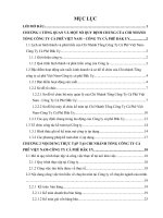 Kế toán xác định kết quả sản xuất kinh doanh của Chi Nhánh Tổng Công Ty Cà Phê Việt Nam-Công Ty Cà Phê Đăk Uy.