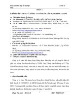 CÔNG tác kế TOÁN tại CÔNG TY cổ PHẦN xây DỰNG LONG GIANG