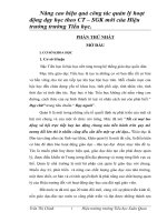 skkn nâng cao hiệu quả công tác quản lí hoạt động dạy học theo ct-sgk mới của hiệu trưởng trường tiểu học