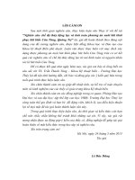 nghiên cứu chế độ thủy lực và tính toán phương án nuôi bãi khôi phục bãi biển cửa tùng, quảng trị