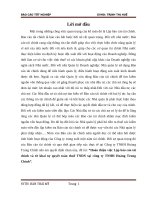 Hoàn thiện việc Lập báo cáo tài chính và tờ khai tự quyết toán thuế TNDN tại công ty TNHH Hoàng Trung Chính