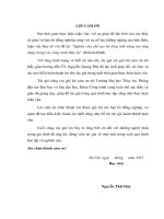 nghiên cứu chế tạo bê tông tính năng cao ứng dụng trong các công trình thủy lợi