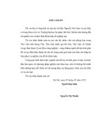 Biến đổi cơ cấu kinh tế, xã hội ở xã Thanh Long (Huyện Yên Mỹ, Tỉnh Hưng yên) Từ 1986 đến 2011
