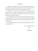 khóa luận tốt nghiệp ứng dụng công nghệ thông tin để thiết kế trò chơi trong dạy học tự nhiên và xã hội lớp 1