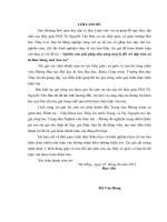 nghiên cứu giải pháp tiêu năng hợp lý đối với đập tràn xả lũ bản mòng tỉnh sơn la