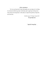 đề xuất một số giải pháp tăng cường công tác quản lý dự án đầu tư xây dựng công trình sử dụng vốn do cấp xã quản lý, áp dụng cho các xã thuộc huyện thanh ba, tỉnh phú thọ