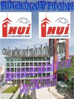 GIẢI PHÁP NÂNG CAO HIỆU QUẢ HOẠT ĐỘNG tại NHÀ ăn TRƯỜNG