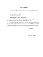 nghiên cứu giải pháp nâng cao hiệu quả quản lý và bảo vệ đê điều tỉnh thái bình nhằm đảm bảo an toàn chống lũ