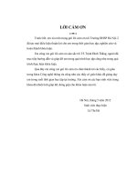 Phần mềm quản lý nhà hàng Ngọc Sơn Khoá luận tốt nghiệp