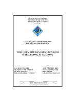 Thực hiện tiêu bản hiển vi cố định ở rêu, dương xỉ và thông