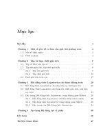 Bất đẳng thức Lojasiewicz cho hàm không trơn