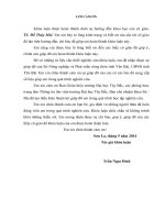 khóa luận tốt nghiệp nghiên cứu tình hình phát triển nông – lâm – thủy sản tỉnh yên bái