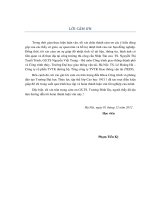 nghiên cứu ứng dụng cọc ống thép để xử lý nền cho móng đập trụ đỡ trong trường hợp cột nước sâu