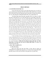Phân tích hoạt động tín dụng ngắn hạn của Ngân hàng Đầu tư Và Phát triển Việt Nam chi nhánh Hậu Giang