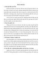 tóm tắt luận án marketing lãnh thổ nhằm thu hút đầu tư trực tiếp nước ngoài trên địa bàn thành phố hà nội