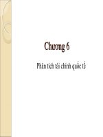 phân tích báo cáo tài chính quốc  tế