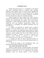 compare the effect of mannitol and hypertonic saline (nacl3%) in treatment of acute elevated intracranial pressure in stroke patient