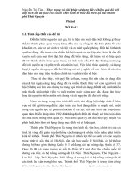 thực trạng và giải pháp sử dụng đất có hiệu quả đối với diện tích đất đã giao cho các tổ chức kinh tế thuê đất trên địa bàn thành phố thái nguyên