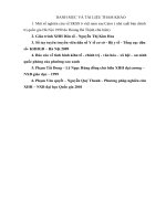 Đề tài : Chăm sóc sức khoẻ sinh sản cho phụ nữ ở các hộ gia đình vùng ven biển