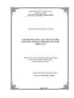 BÁO cáo vấn đề PHÁT TRIỂN KINH tế xã hội