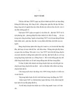 Lựa chọn bài tập nâng cao hiệu quả kỹ thuật phát bóng cao tay trước mặt cho đội tuyển bóng chuyền nam của trường THPT Xuân Hòa