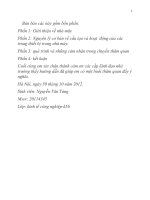 báo cáo chuyến đi thủy điện hòa bình môn nhập môn điện