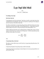 lọc bụi khí thải