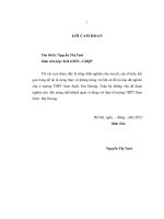 Lựa chọn bài tập phát triển sức bền chuyên môn trong chạy 800m cho đội tuyển điền kinh nữ trường THPT Nam Sách, Hải Dương