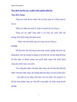 Đào tạo và phát triển nguồn nhân lựccông ty TNHH một thành viên CTĐT tân an