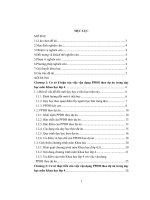 Vận dụng phương pháp dạy học theo dự án trong dạy học khoa học lớp 4