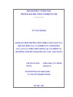 Đánh giá sinh trưởng, phát triển, năng suất của một số giống lạc và nghiên cứu ảnh hưởng của a NAA và emina đến giống lạc l14 trồng vụ thu đông năm 2012 tại huyện lục nam bắc giang