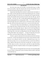 Thiết kế nhà máy bia làm việc theo phương pháp lên men cổ điển với năng suất 42 triệu lít bianăm