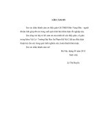 Biểu diễn ma trận của các toán tử trong cơ học lượng tử