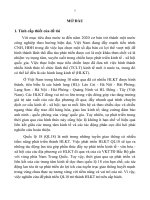 tóm tắt luận án phát triển hành lang kinh tế quốc lộ 18 trong quá trình công nghiệp hóa, hiện đại hóa ở việt nam